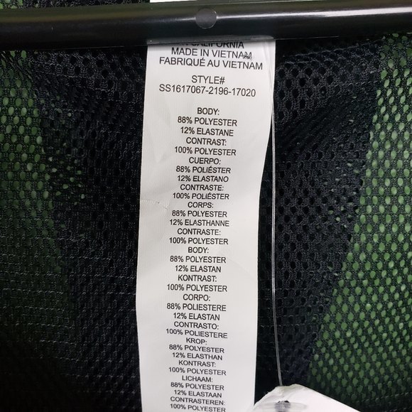 Fabletics Razor Mesh Back Workout Top Size XS - Picture 2 of 8